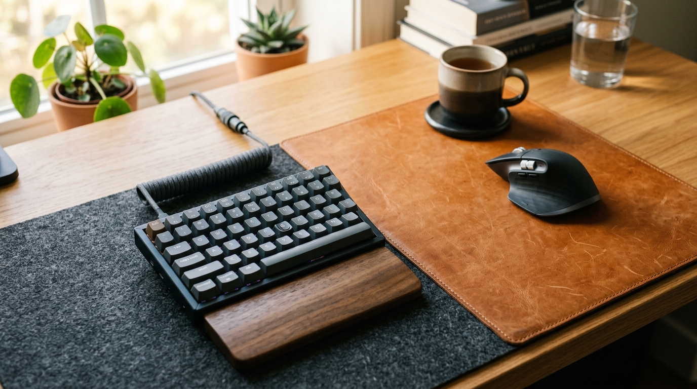 Schreibtischunterlagen aus Leder & Filz im Test: Die besten Desk Mats für Stil & Ergonomie 2026