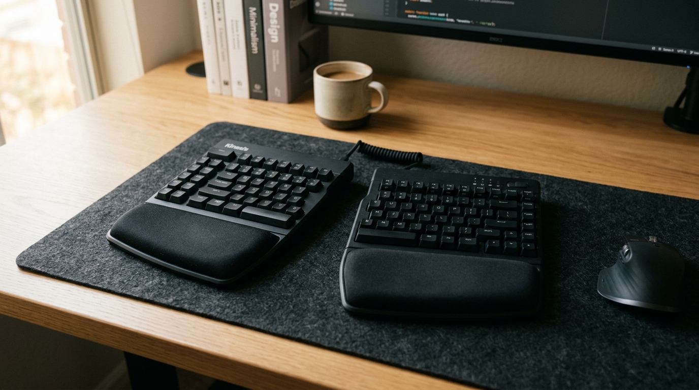 Ergonomische Tastatur Test 2026: Die besten Split- und Wave-Keyboards gegen RSI & Sehnenscheidenentzündung