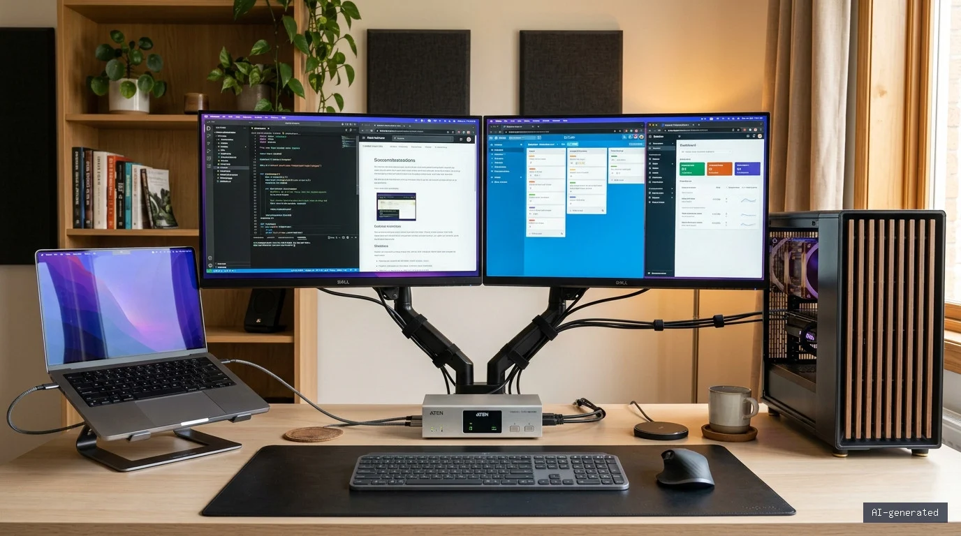 KVM-Switch für 2 Monitore & 2 PCs: Die besten Umschalter für Homeoffice & Gaming im Vergleich 2026